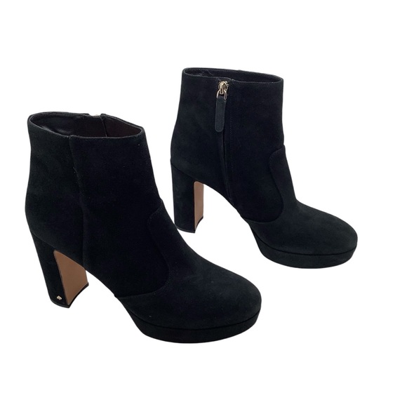 {Kate Spade} Barrett Suede Leather Platform Boot - Picture 7 of 13